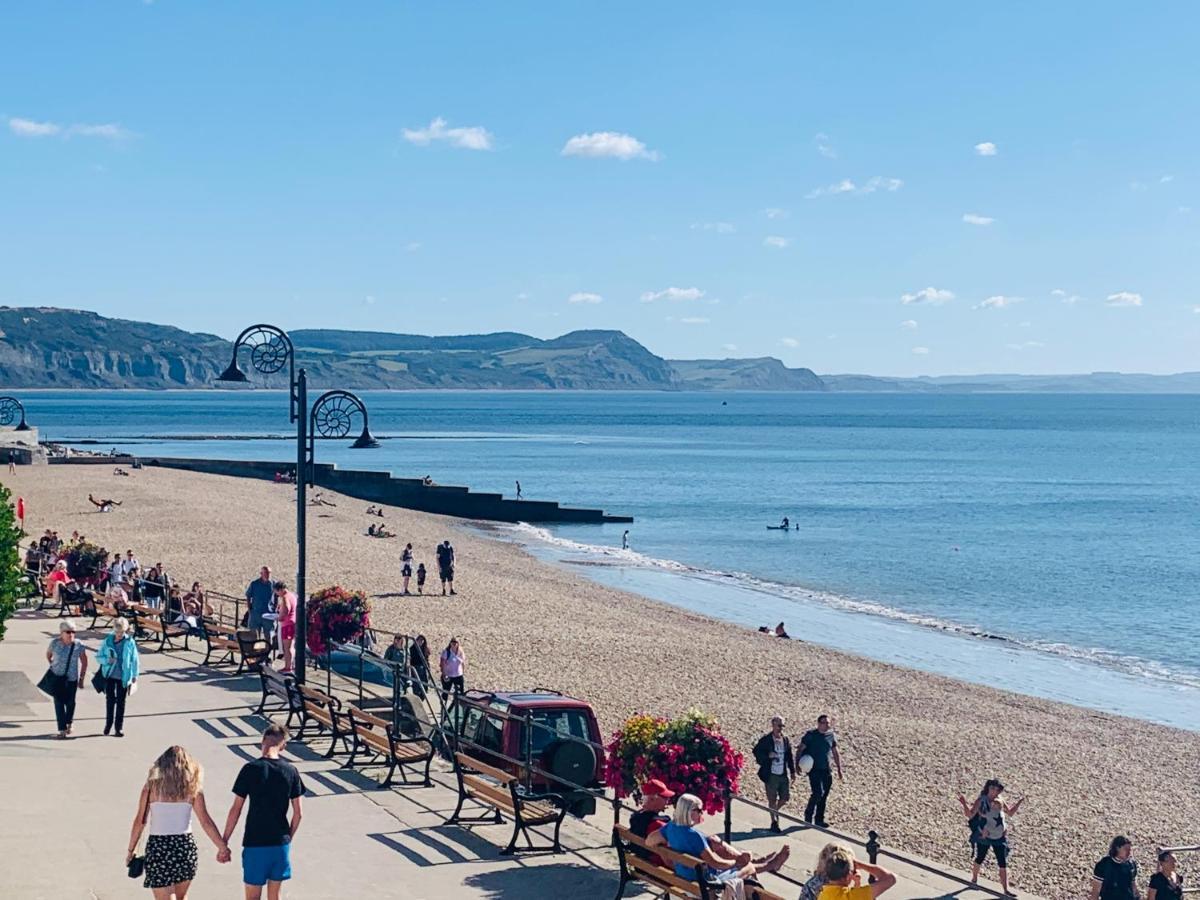 Seaward Leilighet Lyme Regis Eksteriør bilde